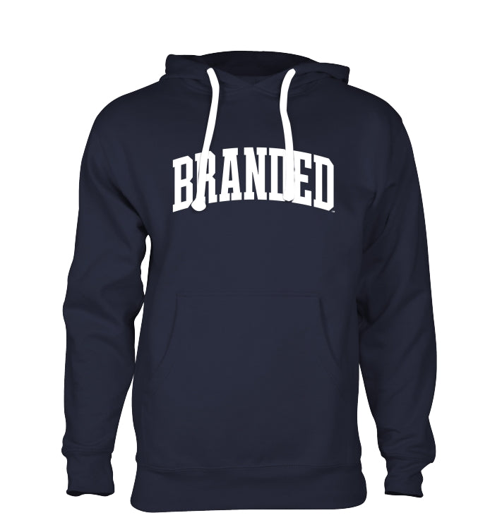 Branded Butter Washed Navy Sweatshirt