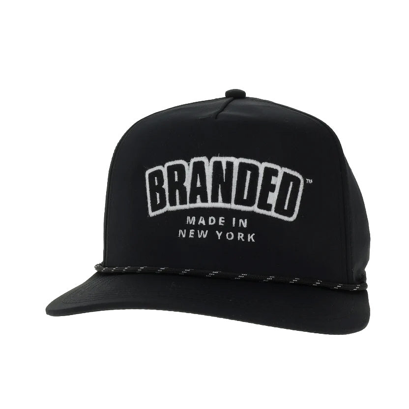 Branded Made in New York Snapback - Black