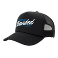 Branded NYC Script Trucker Hat - Black