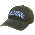 Branded Arched Dad Hat - Gray Green