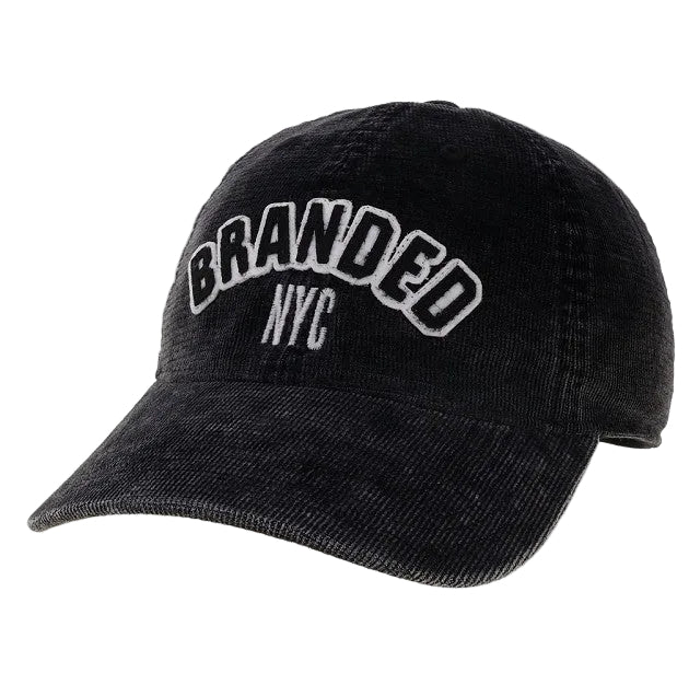 Branded NYC Salt Wash Corduroy Hat