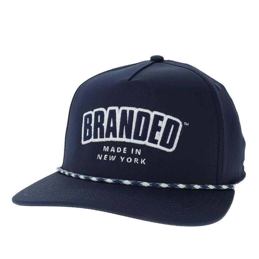Branded Made in New York Caddie Snapback - Navy